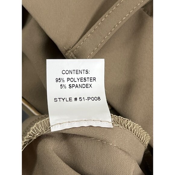 Peace of Cloth Women's Slim Fit Brown With Button Closure Size 10 - New - Picture 9 of 10